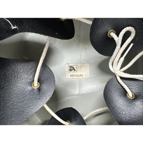 Vintage Marching Band Hat Medium Black Pluribus Eagle Costume Shako Maker w/Case - Picture 3 of 13